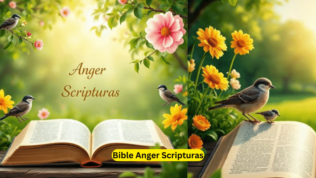 Bible Anger Scriptures
