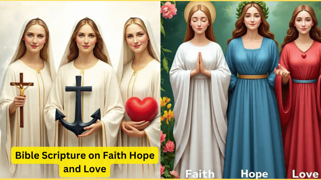 Bible Scripture on Faith Hope and Love