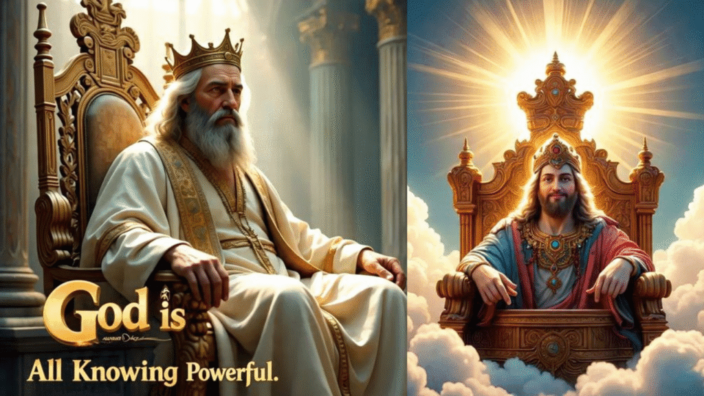 God is All Knowing and Powerful Scripture