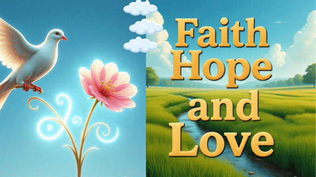 Bible Scripture on Faith Hope and Love