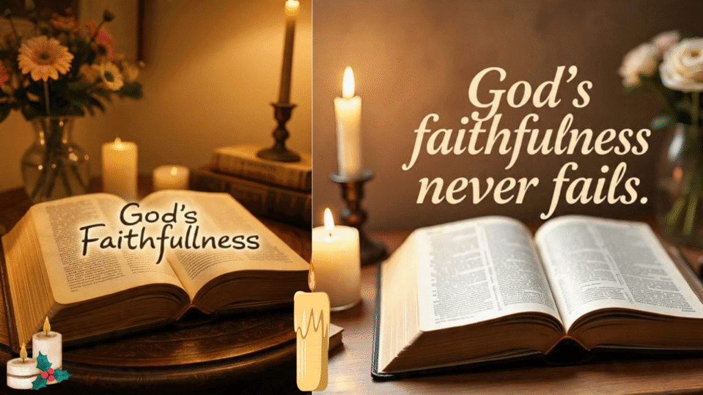 Scriptures on God's Faithfulness