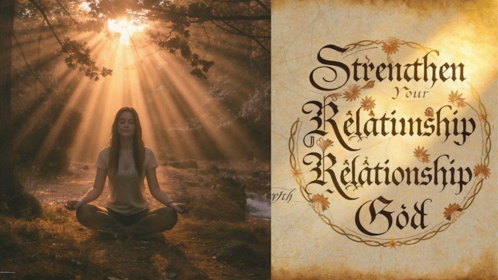 Strengthen Your Relationship with God