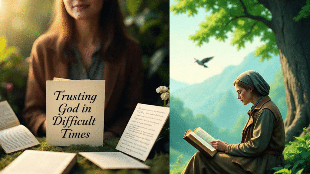 Trusting God in Difficult Times Bible Verses