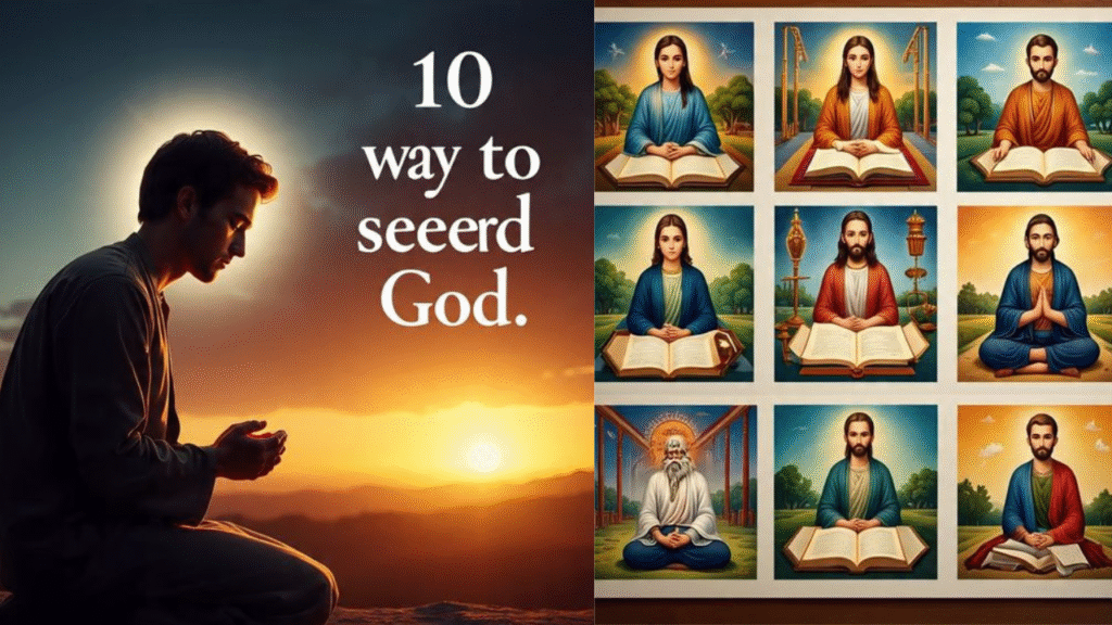 10 Ways to Seek God
