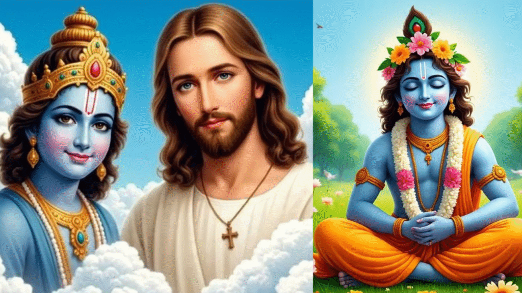 Krishna and Jesus Story