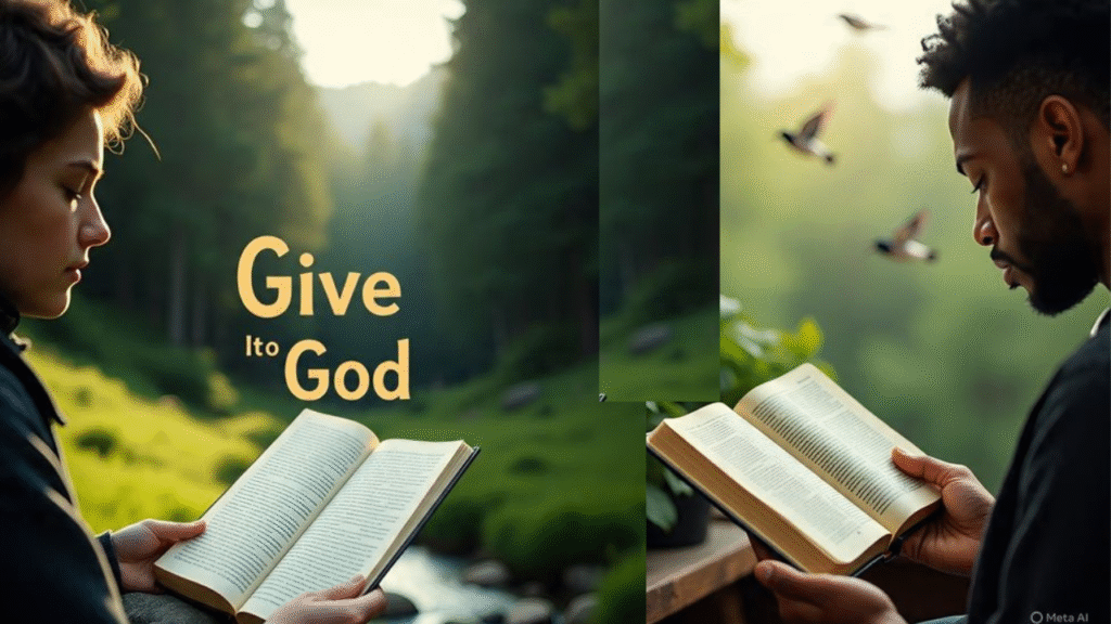 Give It to God Scripture