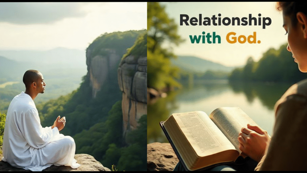 Relationship with God Scriptures