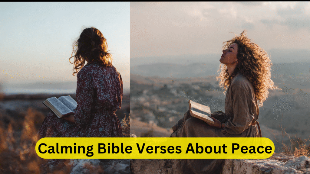 Calming Bible Verses About Peace