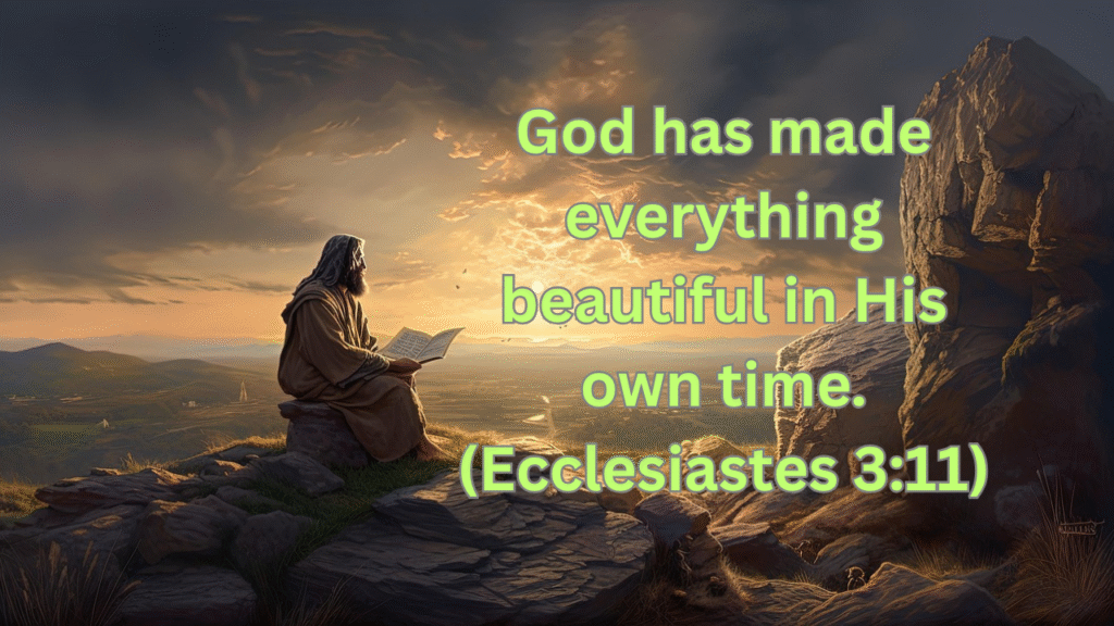 Gods Timing Bible Verse