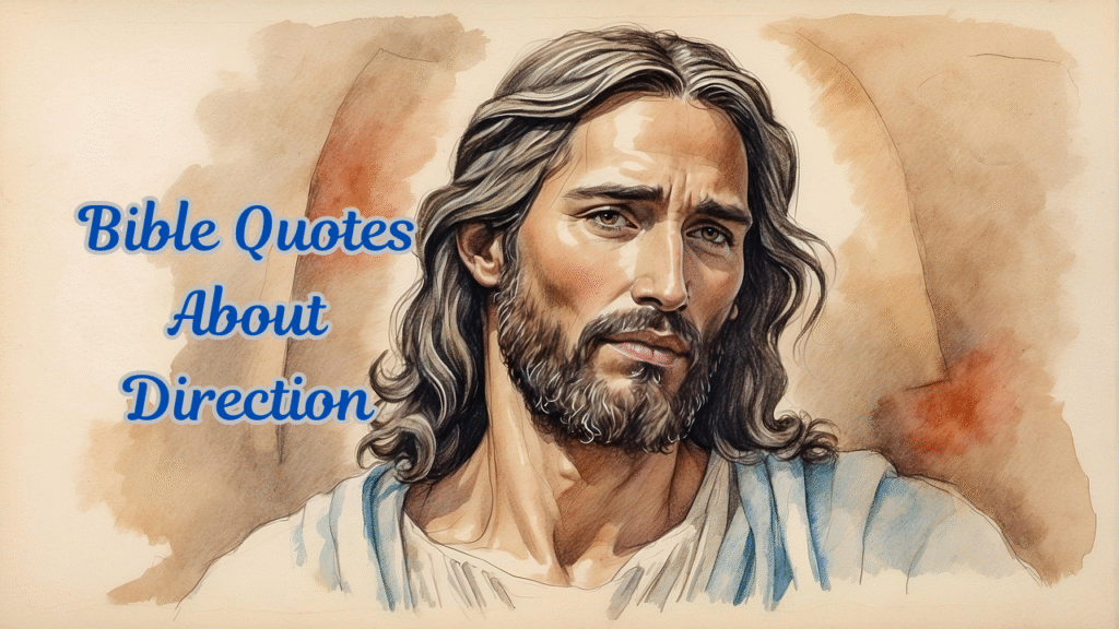 Bible Quotes About Direction