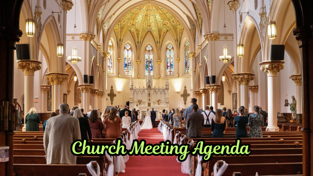 Church Meeting Agenda