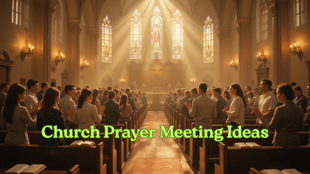 Church Prayer Meeting Ideas