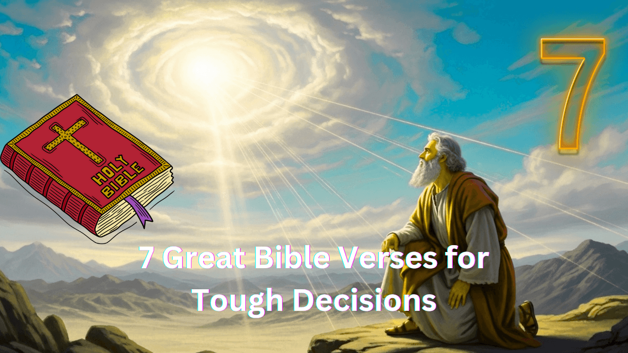 Bible Verses for Tough Decisions
