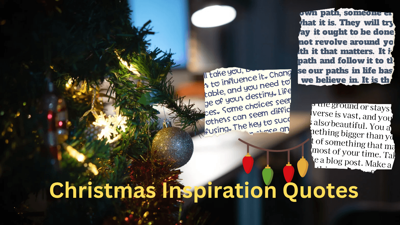Christmas Inspiration Quotes