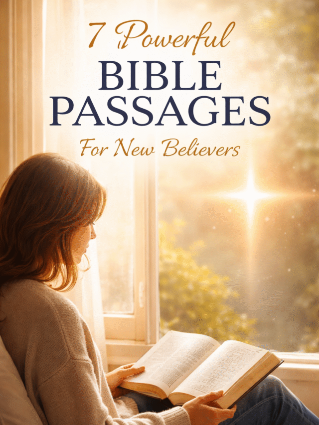 Bible Passages for New Believers