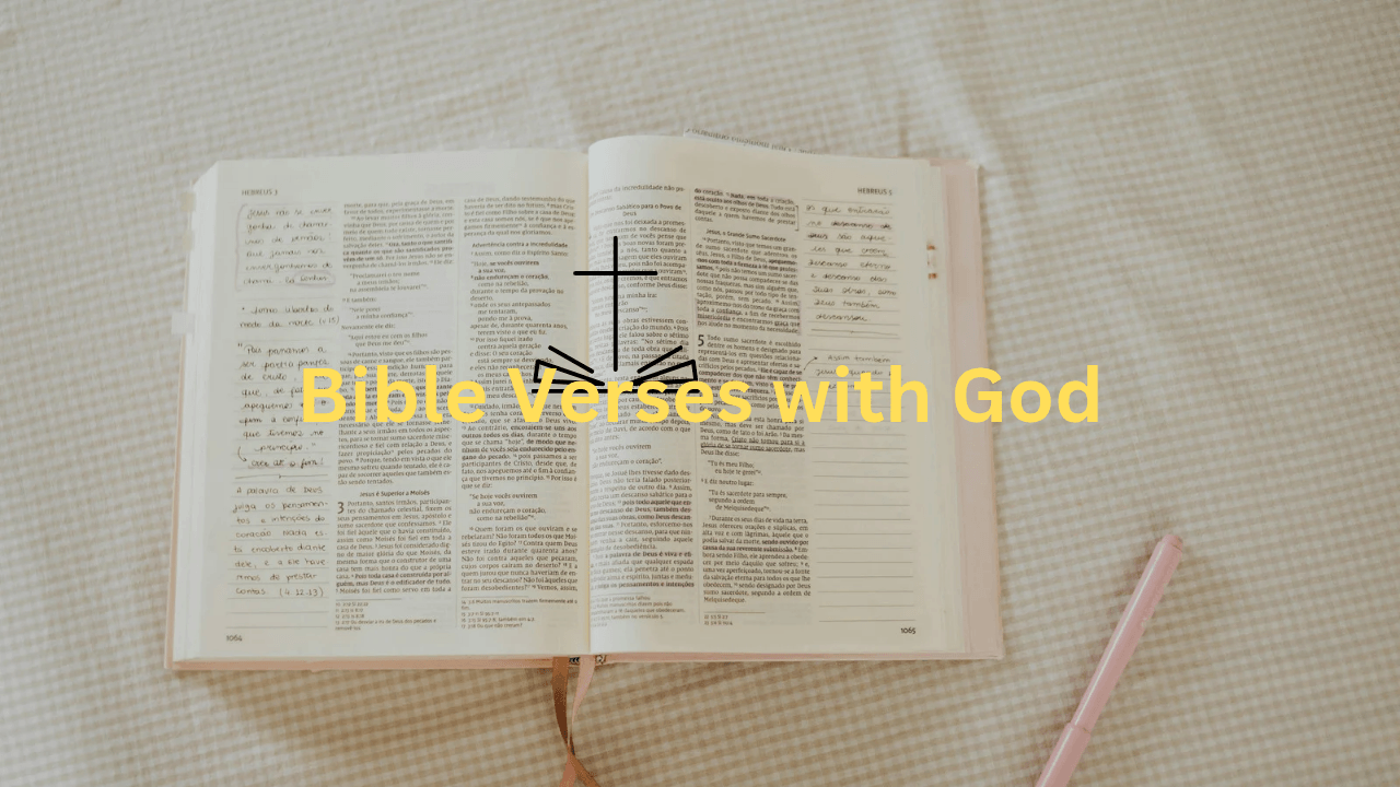 Bible Verses with God