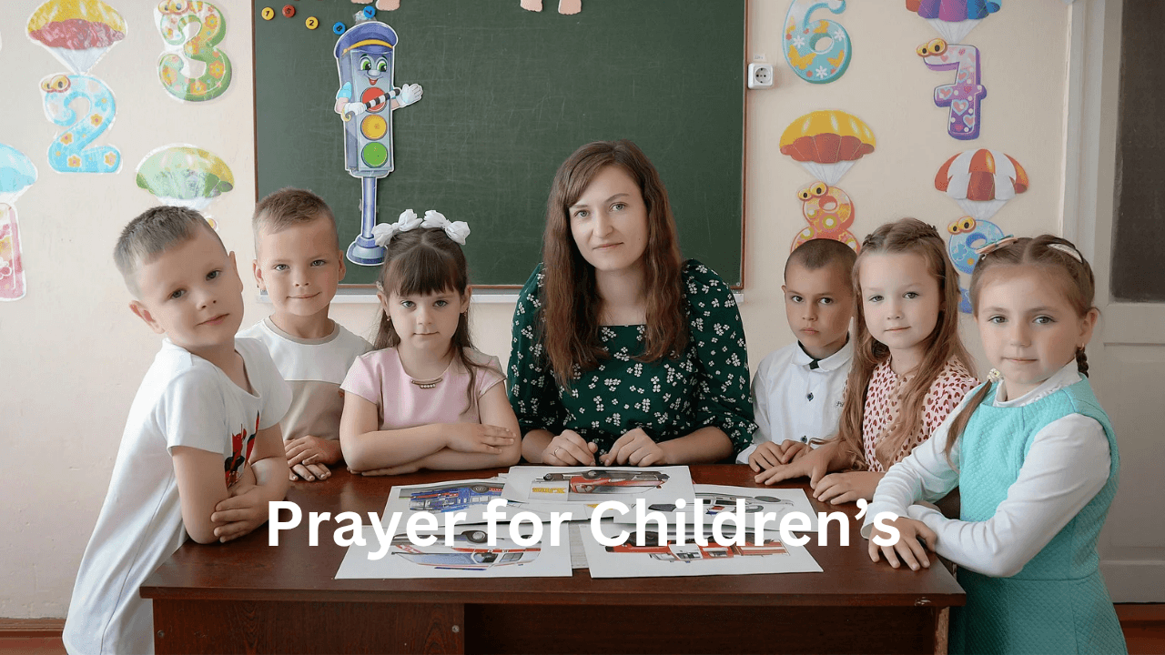 Prayer for Children’s