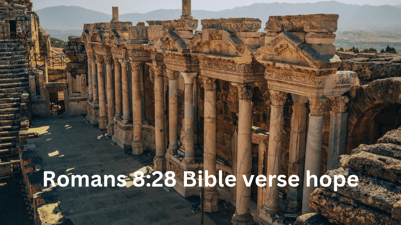 Romans 8:28 Bible verse hope