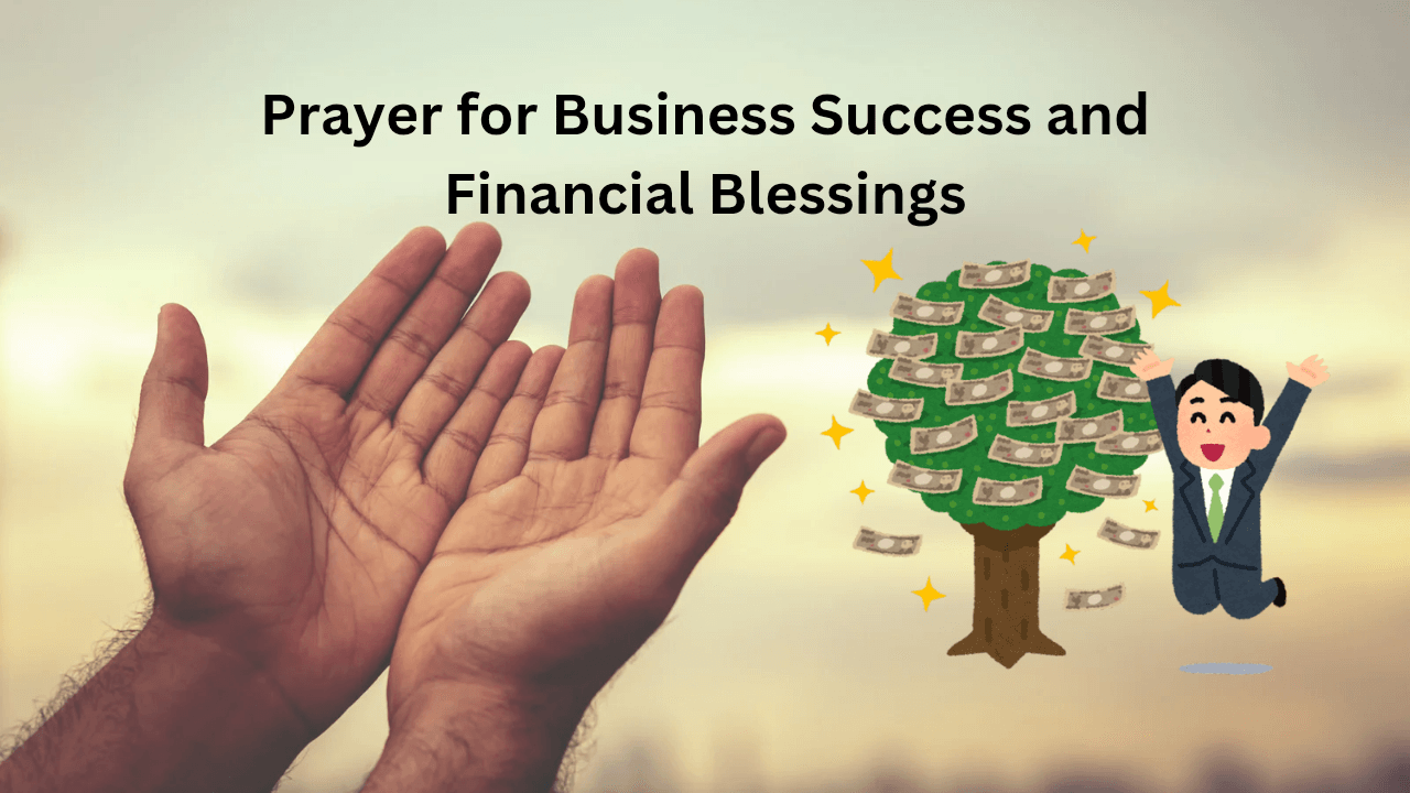 Prayer for Business Success and Financial Blessings