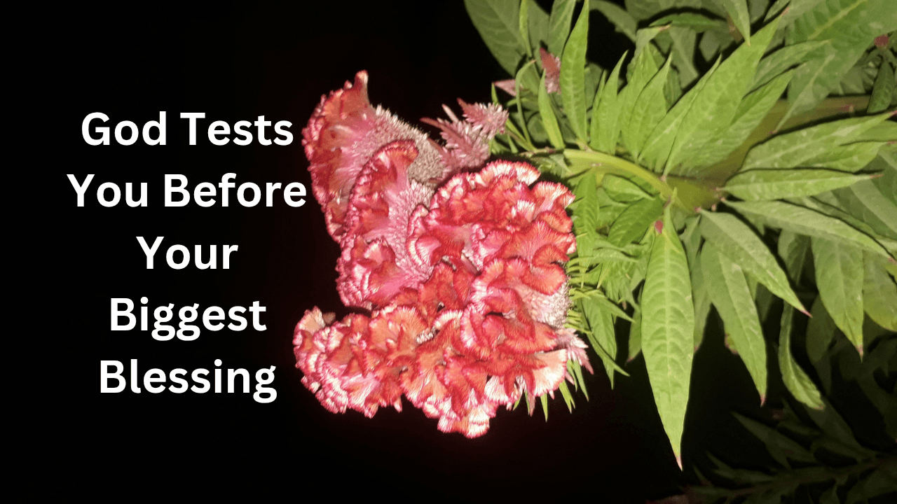 God Tests You Before Your Biggest Blessing