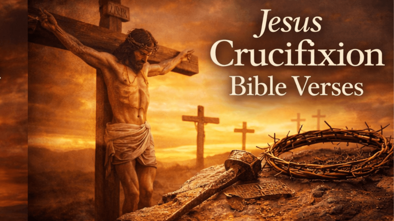 Jesus Crucifixion Bible Verses