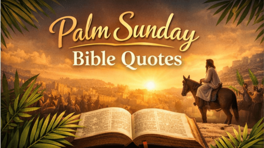 Palm Sunday Bible Quotes