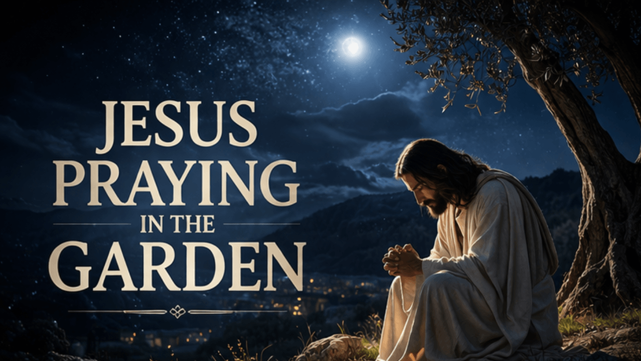 Jesus Praying in the Garden