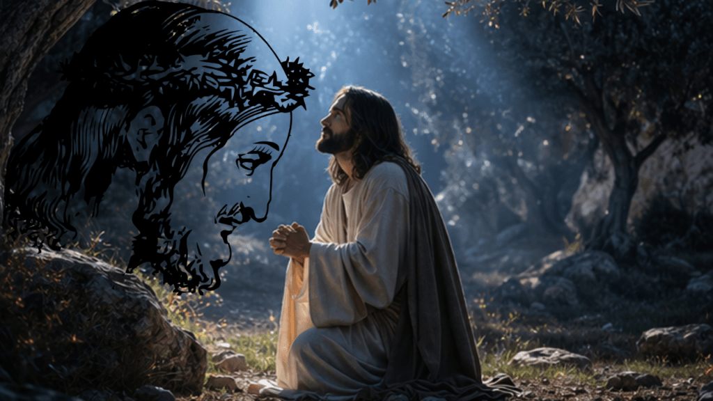 Jesus Praying in the Garden