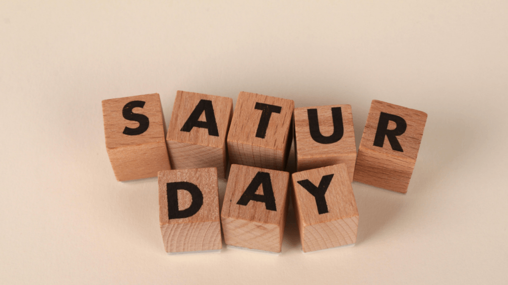 Saturday Blessings Quotes