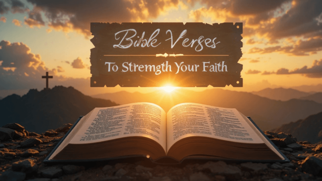 10 Powerful Bible Verses to Strengthen Your Faith during Difficult Times