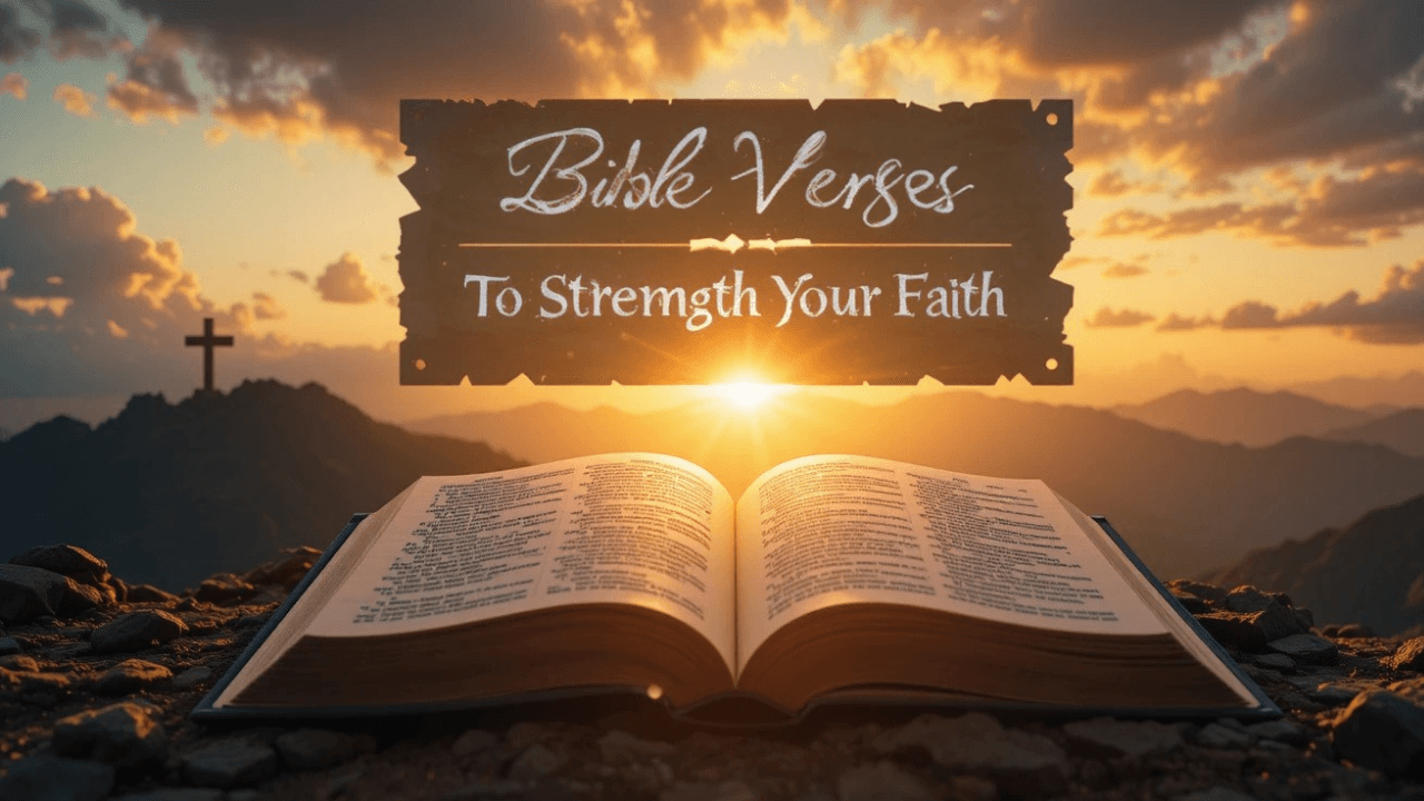 Bible Verses to Strengthen Your Faith