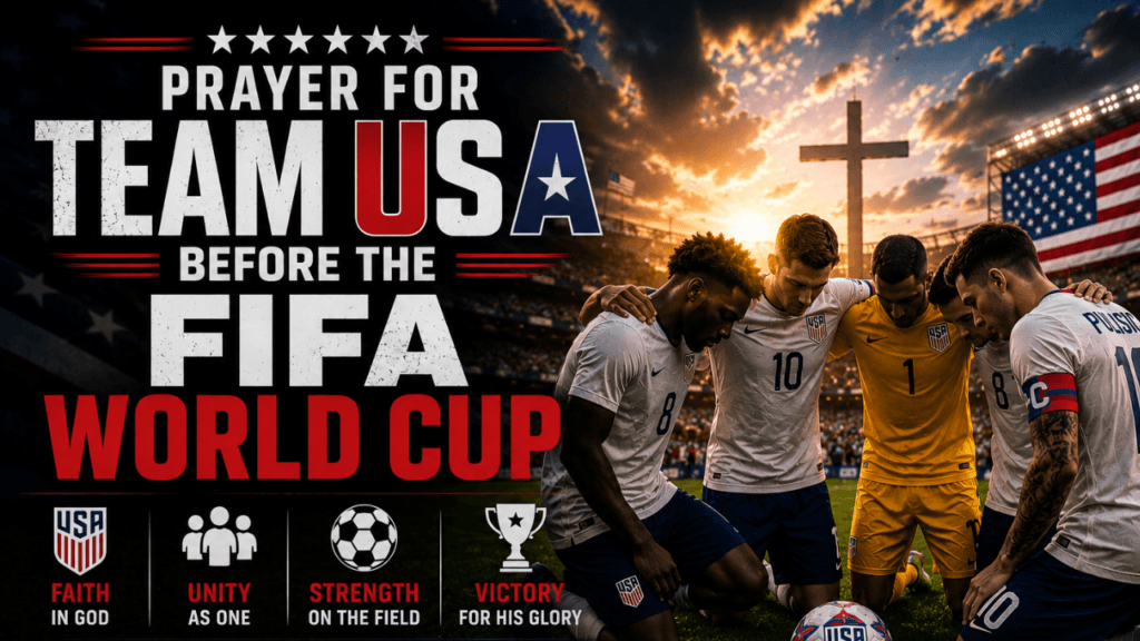 Prayer for Team USA Before the FIFA World Cup