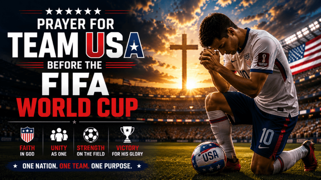 Prayer for Team USA Before the FIFA World Cup