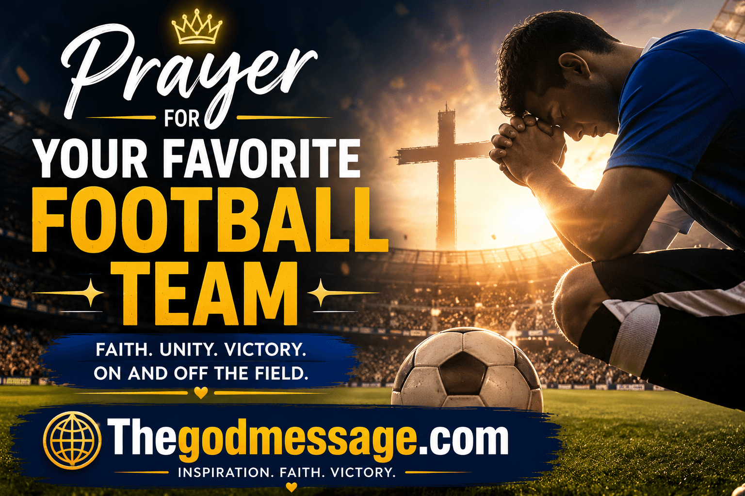 Prayer for Your Favorite Football Team