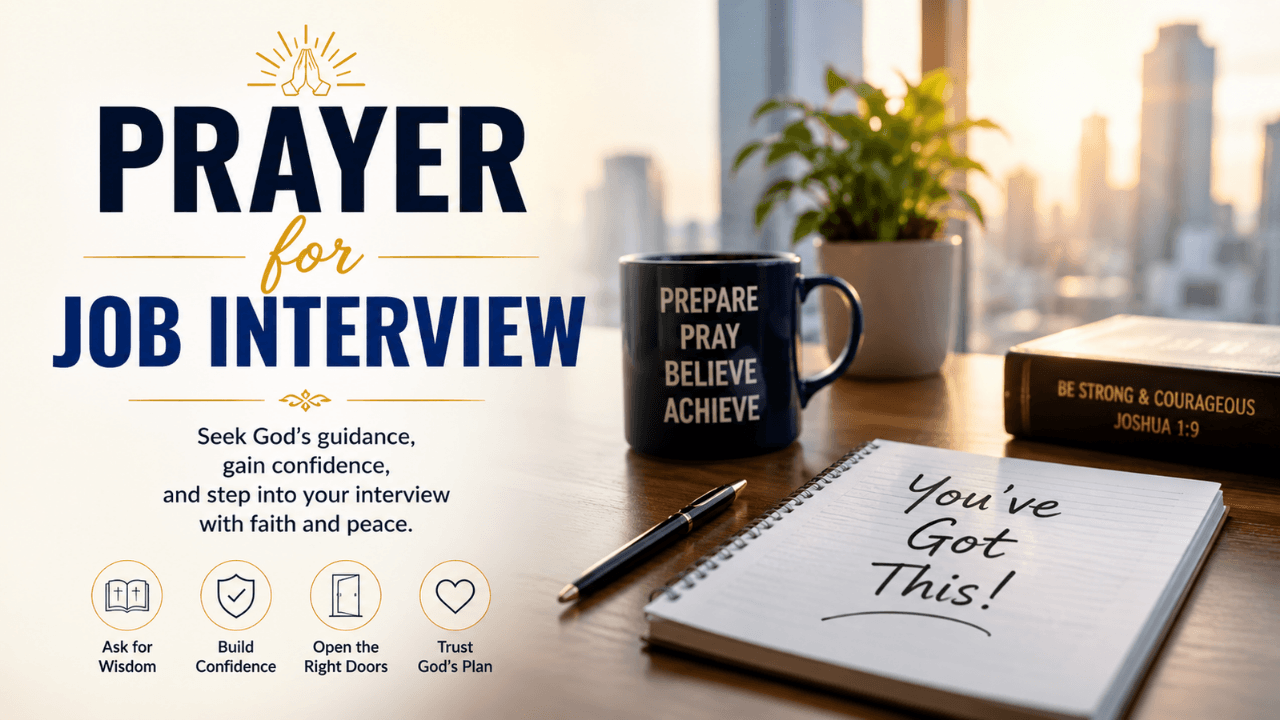 Prayer for Job Interview