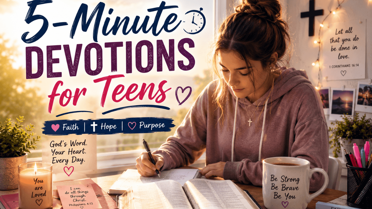 Powerful 5-Minute Devotions for Teens