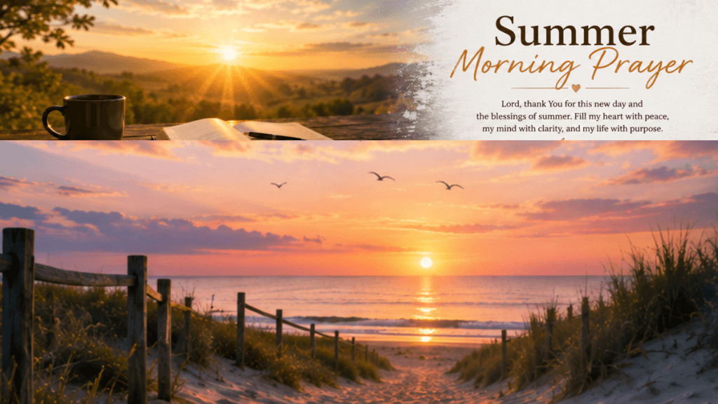 Summer Morning Prayer
