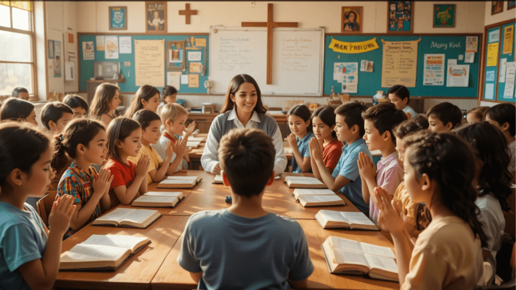 Closing Prayers for Sunday School