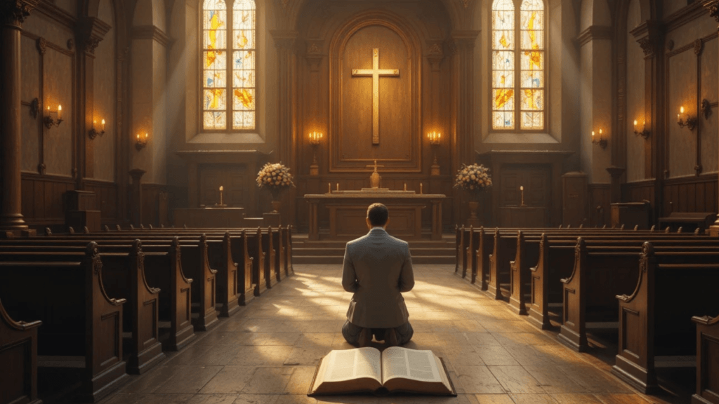 Prayer Before Church Service Begins
