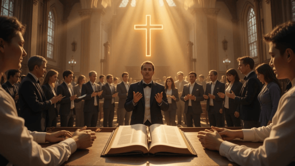 Prayer Before Church Service Begins