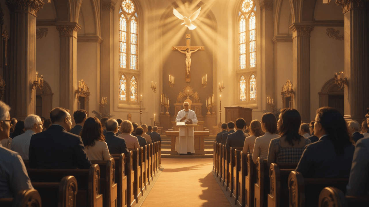 Prayer Before Church Service Begins
