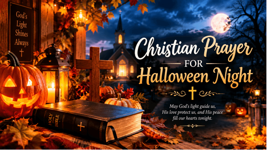 Christian Prayer for Halloween Night