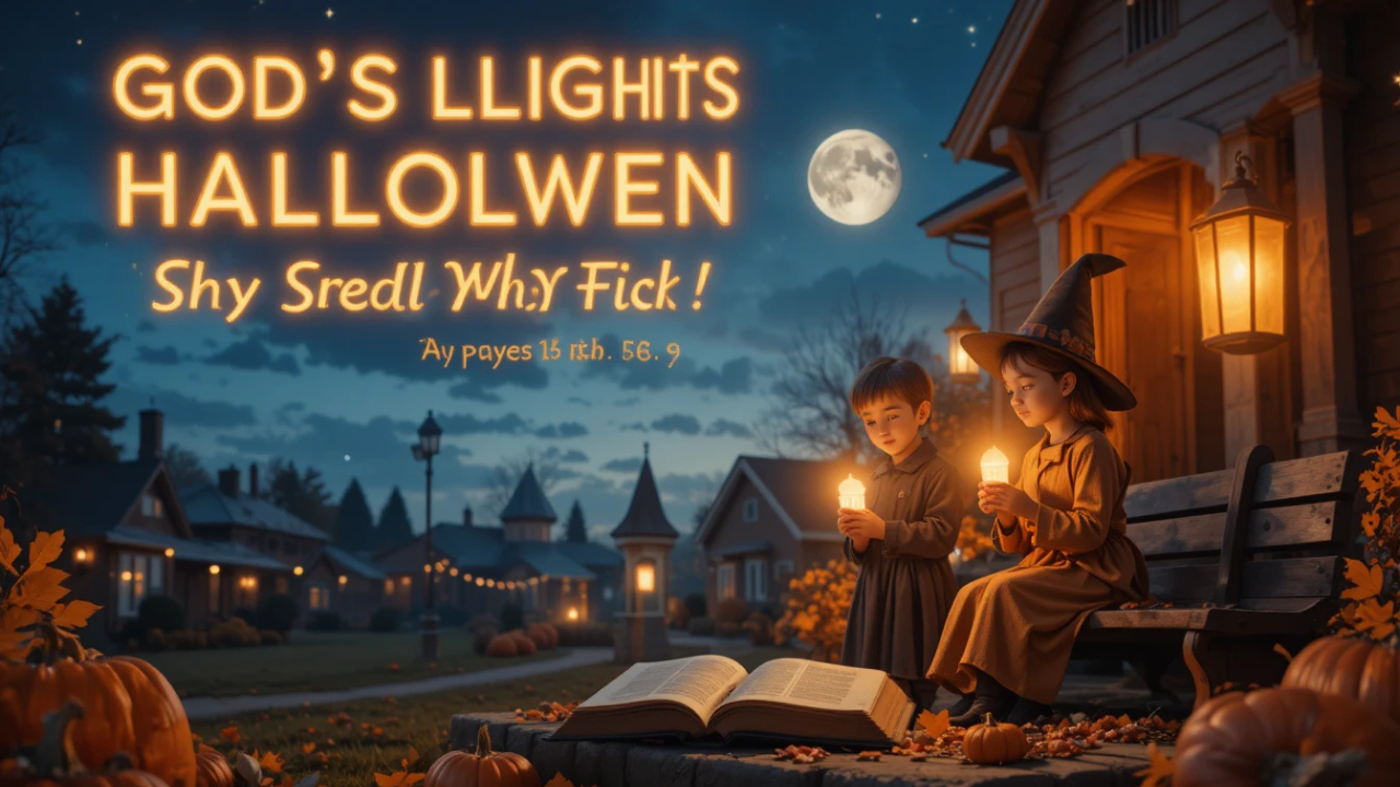 Halloween Prayer for Kids