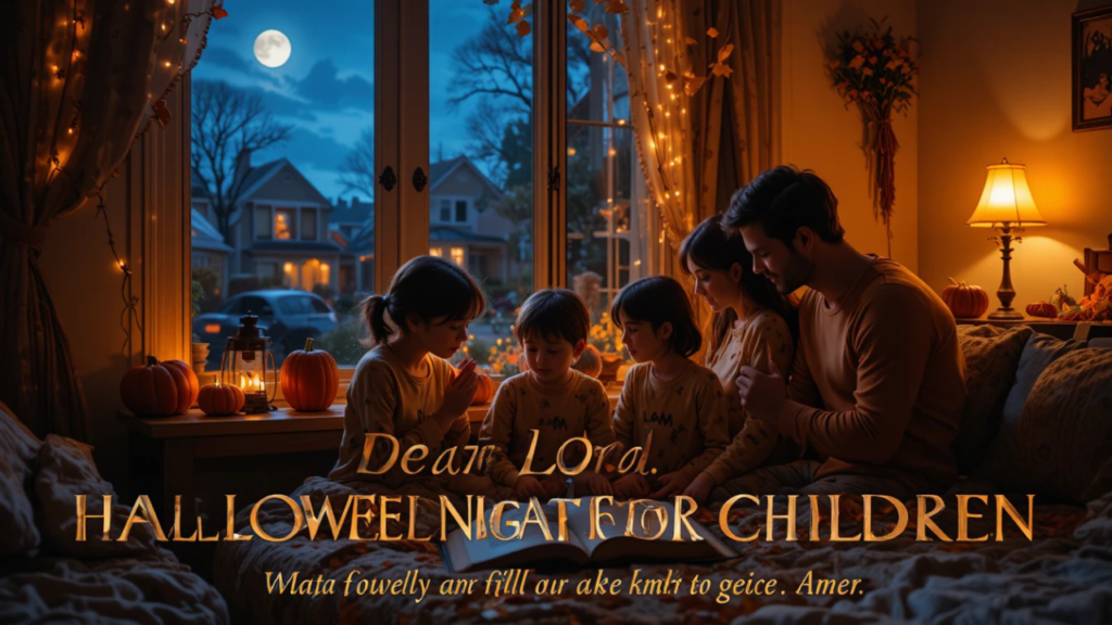 Halloween Prayer for Kids