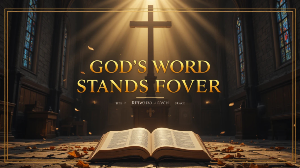 Reformation Day Bible Verses