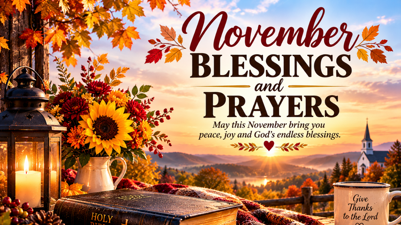 November Blessings and Prayers