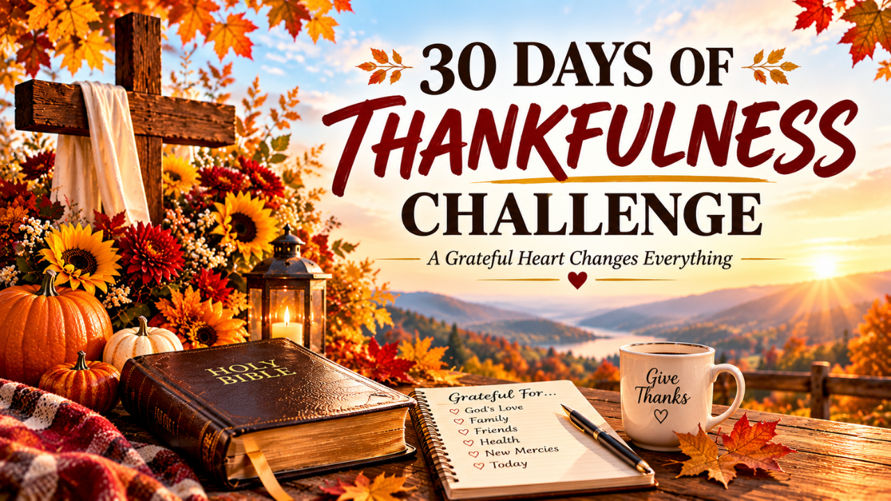 30 days of Thankfulness Challenge