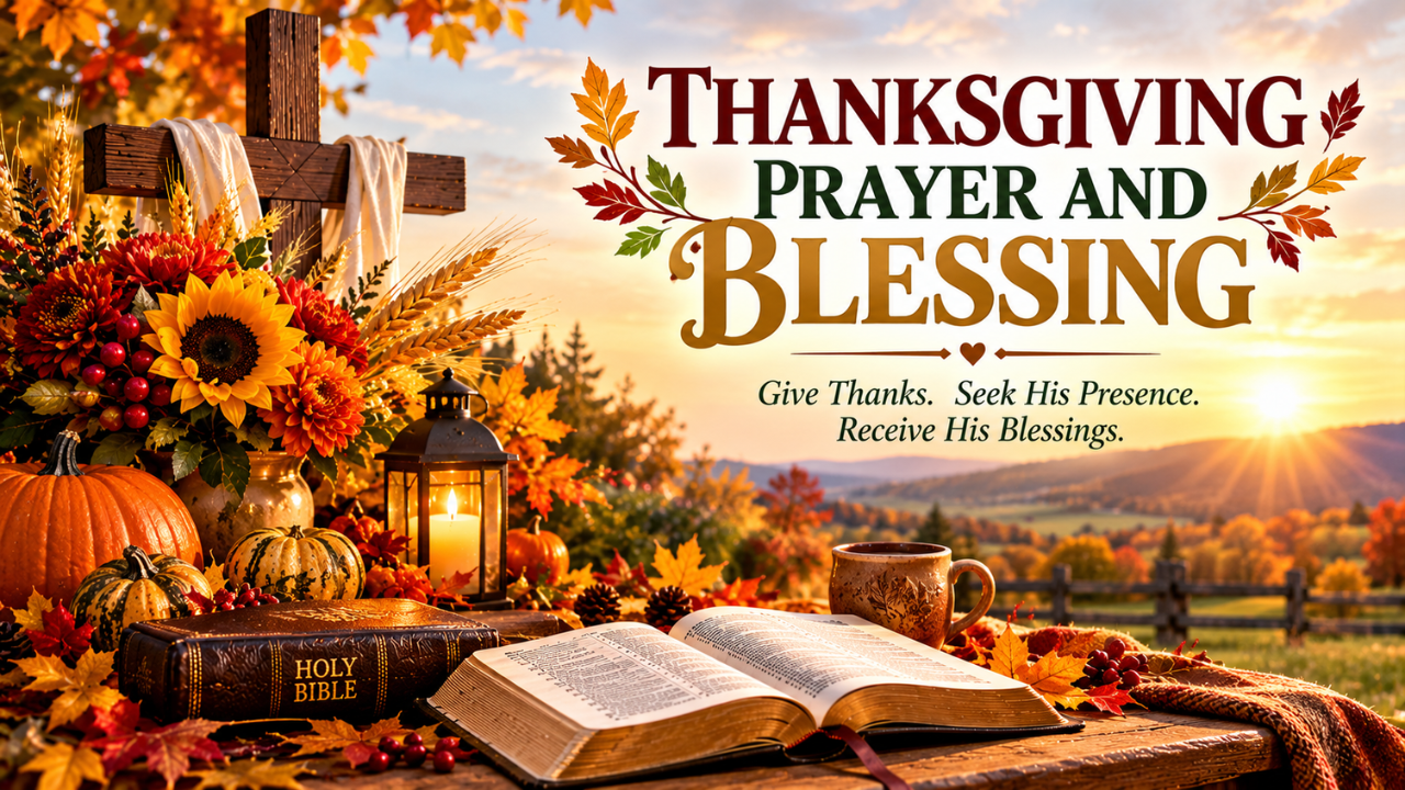 Thanksgiving Prayer and Blessing